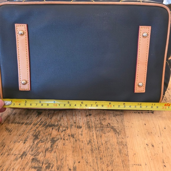 DOONEY‎ & BOURKE Vintage Quilted Hobo Handbag w/ Vachetta Trim Classic Old Money - Picture 13 of 15